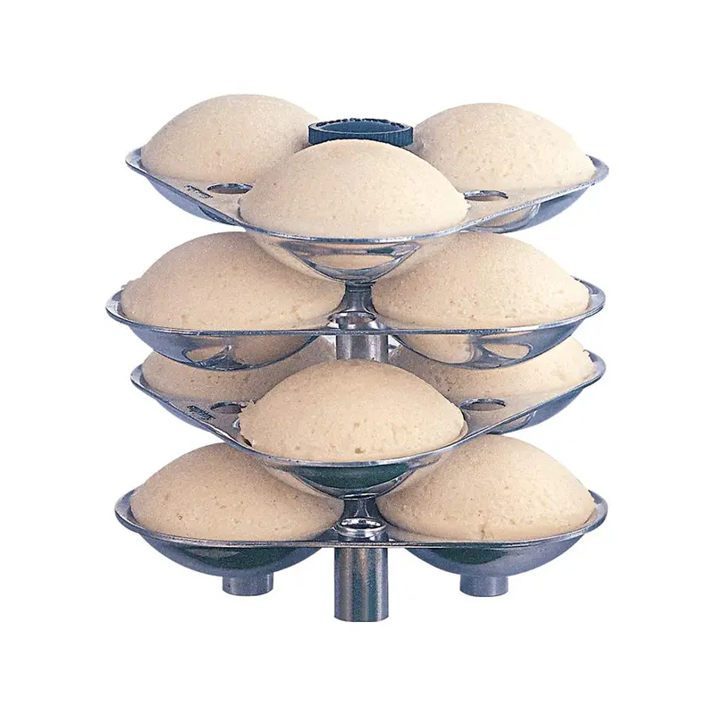 Hawkins Aluminum Mini Idli Stand – Compatible With 3L–5L Pressure Cookers 1