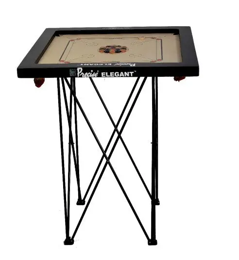 Heavy-Duty Foldable Metal Carrom Board Stand – 42 Inches 1