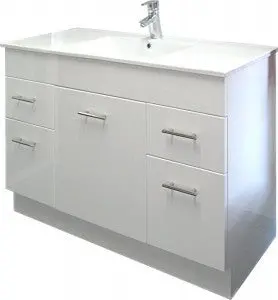 Henry Brooks Albion 1200Mm Freestanding Double Basin Vanity 1