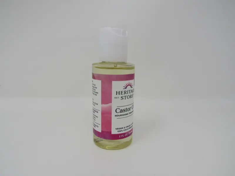 Heritage Store Castor Oil Treatment – 2 Fl Oz, Vegan & Cruelty-Free 1