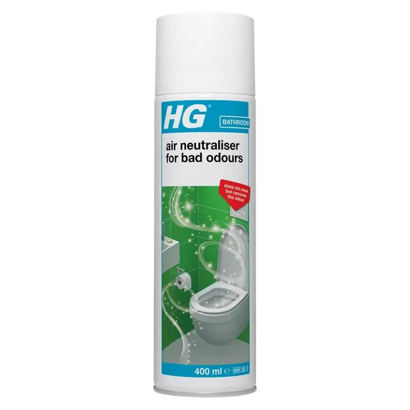 Hg Air Neutralizer Spray – Eliminates Odors In Homes, Cars & Bathrooms (400 Ml) 1