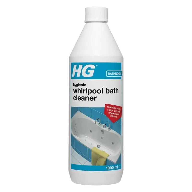 Hg Whirlpool Bath Cleaner – Hygienic 1L Formula For Jetted Tubs 1