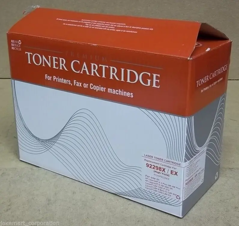 High-Yield Compatible Laser Toner Cartridge For Hp & Canon Printers (Replaces 92298X/Ex) – Brand New 1