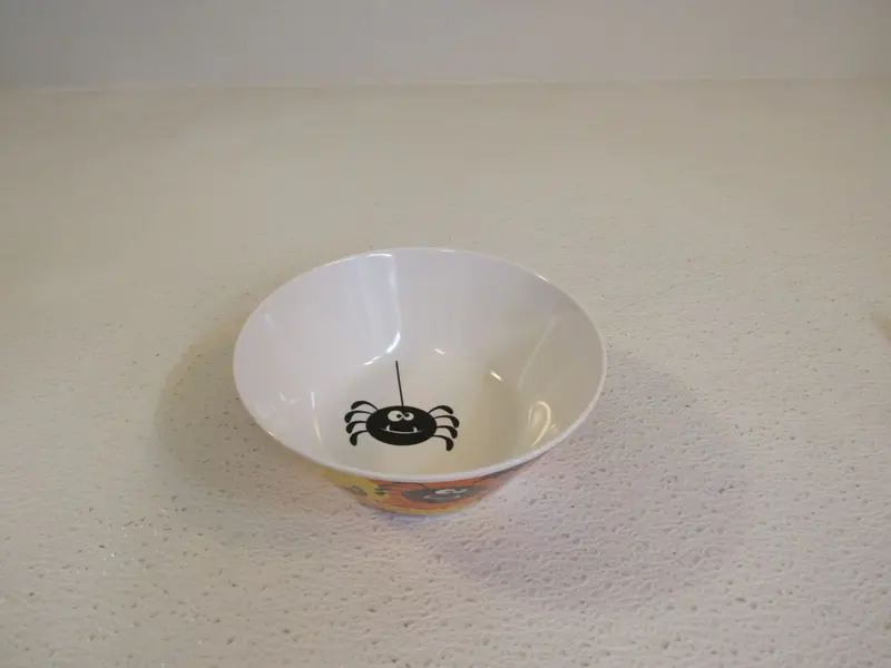 Holiday Home Halloween-Themed Cereal Bowl – Plastic, Lightly Used 1