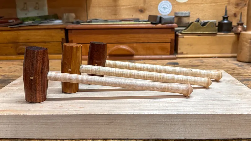 Honey Brook Bench Mallet – Cooba & Mulga Hardwood 1