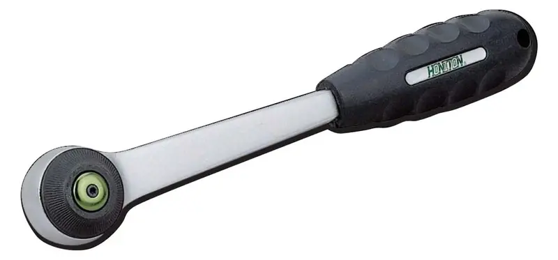 Honiton 1/2" Ratchet Handle – Compact Design For Tight Spaces 1