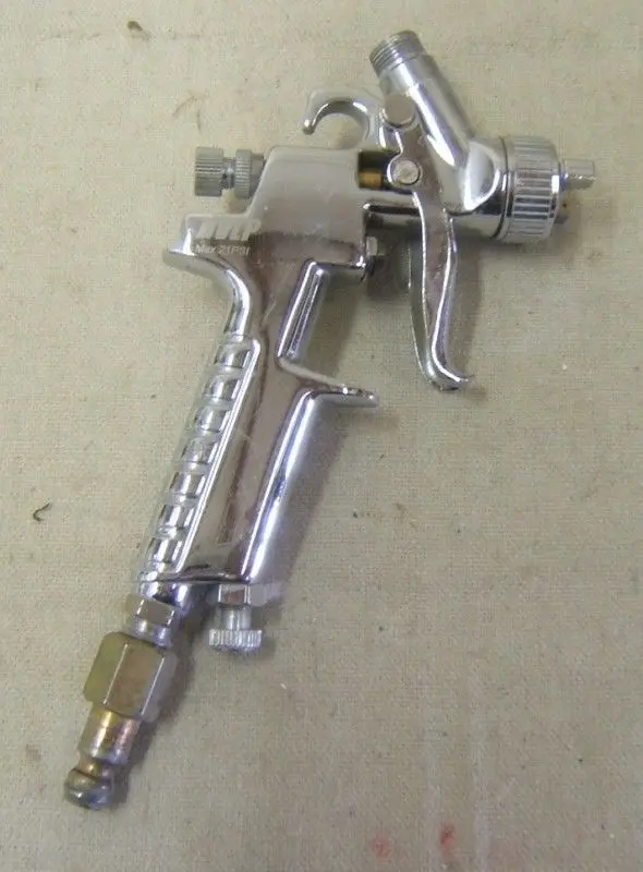 Hvlp Conventional Spray Gun – Professional-Grade Paint Sprayer For Fine Finishes – Used & Functional 1