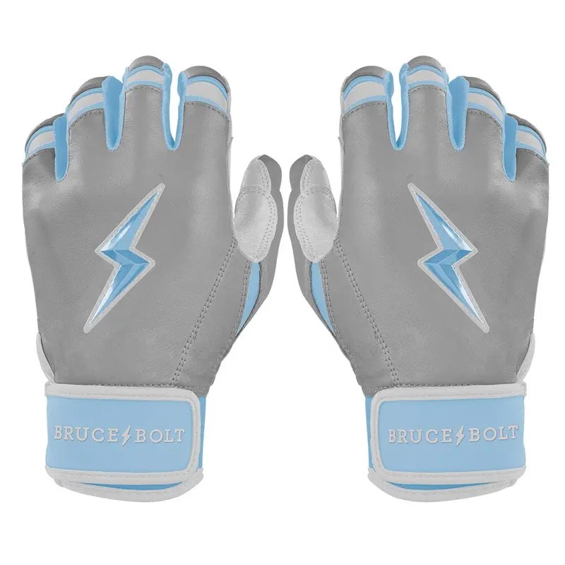 Ian Happ Grey Short-Cuff Baseball Batting Gloves 1