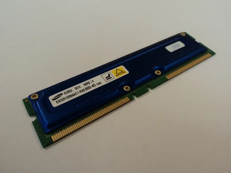 Ibm/Samsung 64Mb Ecc Sdram – 700Mhz, 8M × 64 (Kmmr16R84Ac1-Rk8), 800-45 / 33L3100 – New 1