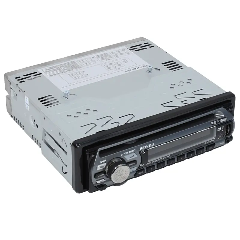Ice Power Ip-7230B Multimedia Head Unit — Dvd, Sd, Cd, Fm/Am, Bluetooth & Aux 1