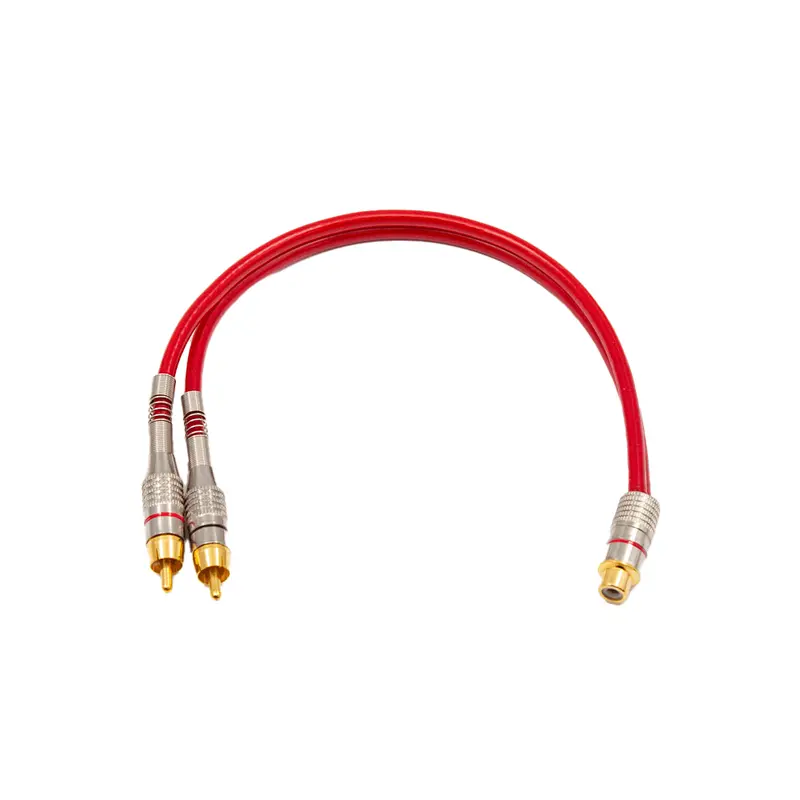 Ice Power Ipw-22R1F2M High-Fidelity Audio Cable – 1 Female To 2 Male, 2M Length 1