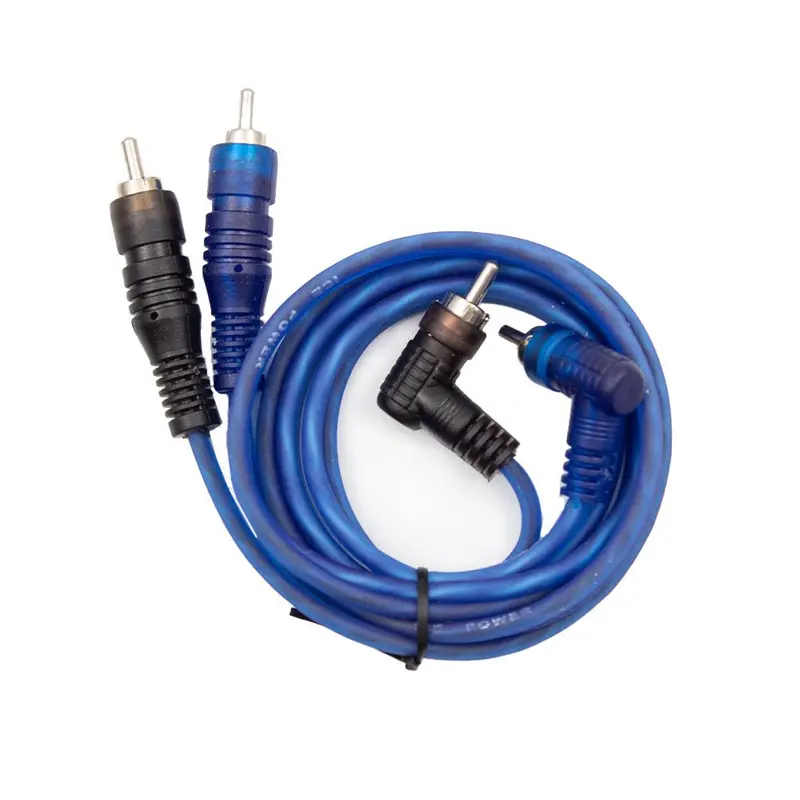 Ice Power Ipw-Rca1M-Bbk 1M Twisted Dual Rca Interconnect Cable 1