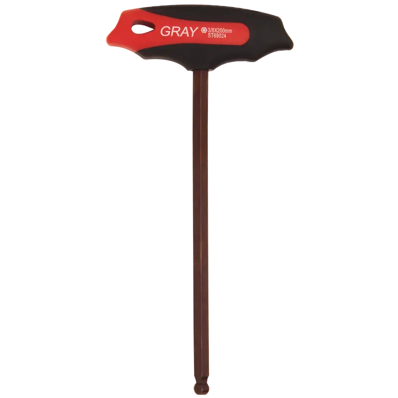 Individual S2 Steel Ball-End Hex Keys – T-Handle Design, Sae Sizes 1