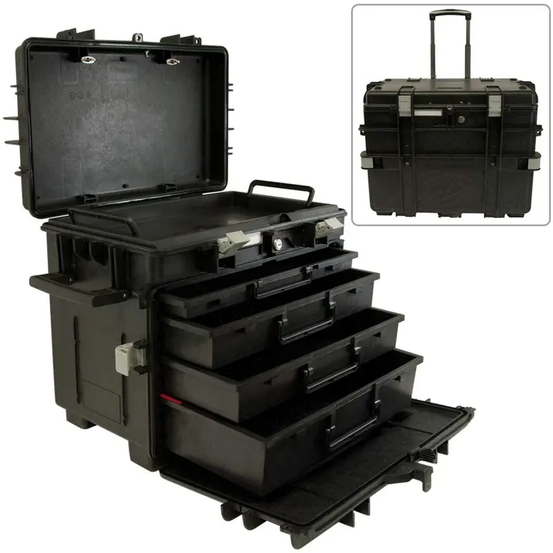 Industrial-Strength Mobile Tool Chest With Heavy-Duty Drawers 1