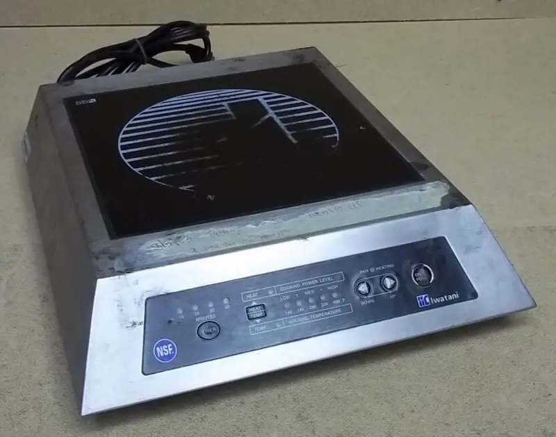 Iwatani Us-5000-15 Single-Burner Induction Cooktop – 1500W, 120V, Compact Hot Plate – Secondhand 1