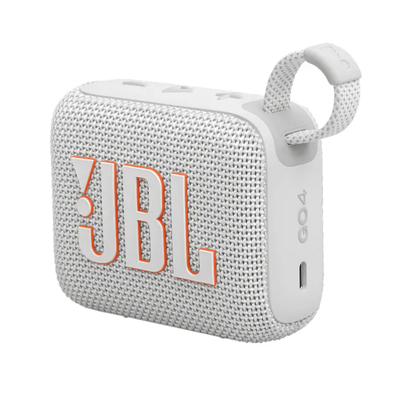 Jbl Go 4 Portable Bluetooth Speaker – Pure White 1