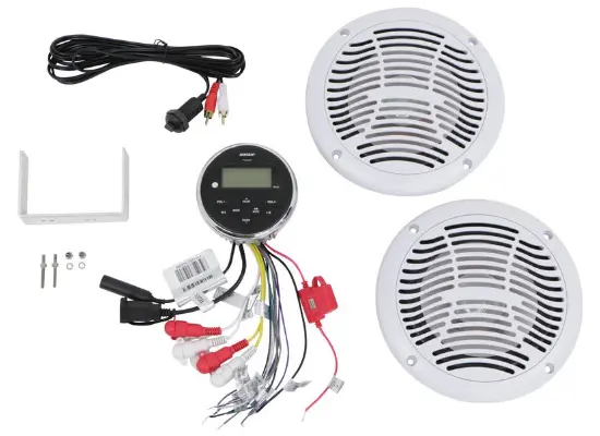 Jensen Cpm100 Marine Stereo System – 160W Output With Integrated Speakers 2