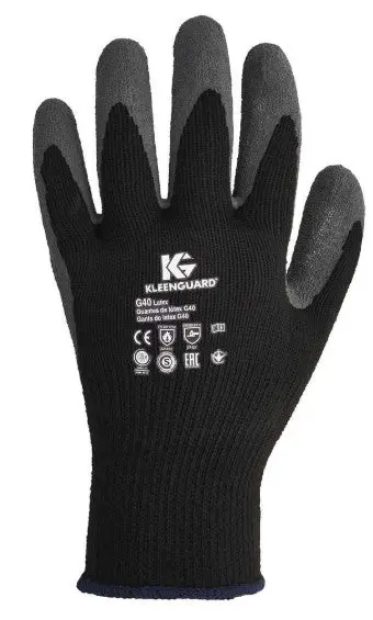 Kleenguard G40 Latex-Coated Work Gloves – Medium (Size 8) 1