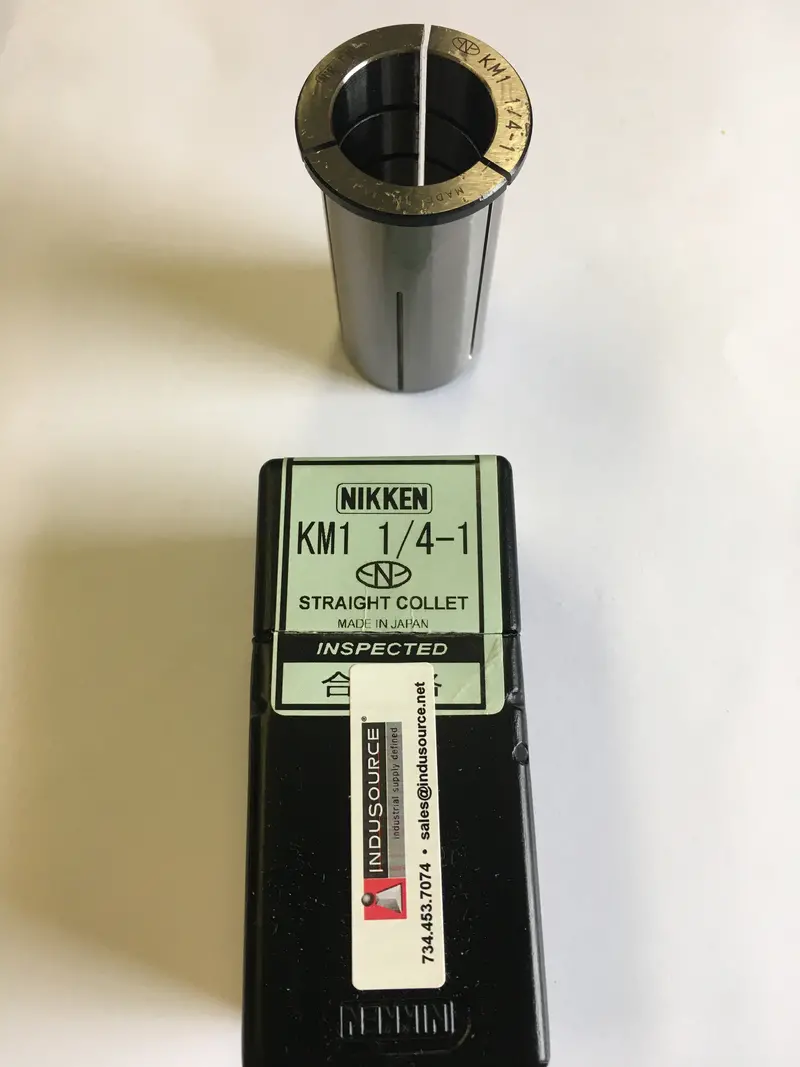 Km1-1/4 Collet – 1.0" Capacity, High-Precision Machining Sleeve 1