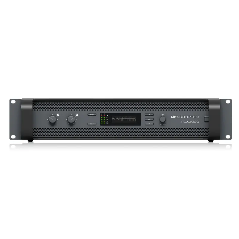 Lab Gruppen Pdx3000 Dual-Channel 3000W High-Power Speaker Amplifier 1