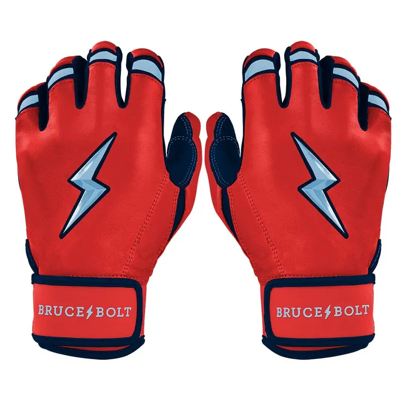 Lars Nootbaar Signature Red Short-Cuff Batting Gloves 1