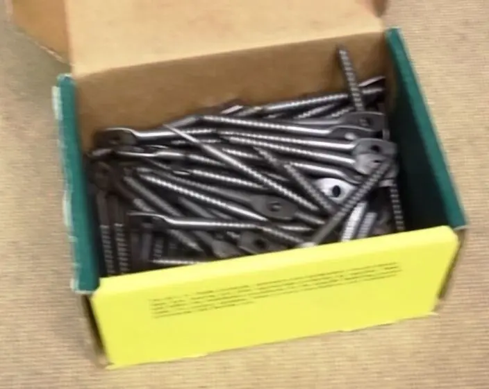 Lh Dottie Flat Hangar Screws (1/4" X 3") – 88-Pack Steel Fasteners – Brand New 1
