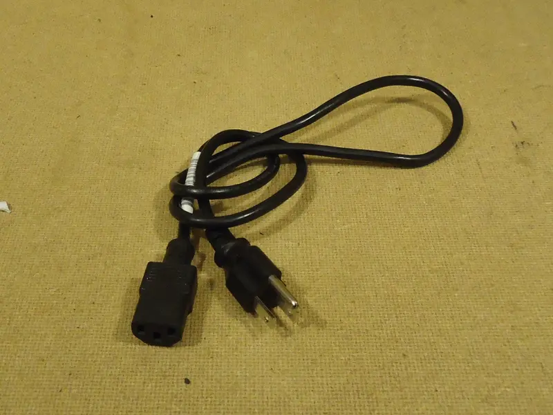 Longwell Standard Pc Power Cable – 39" Black Replacement Cord For Computing Devices 1