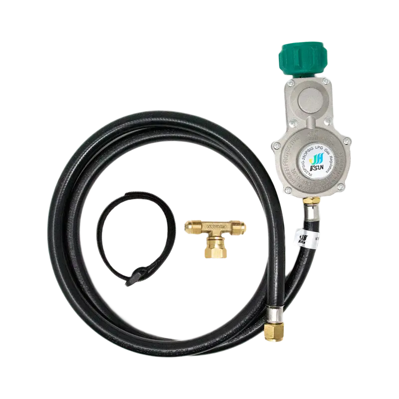 Lpg Tank Hose Equipped With Triple-Port Fitting 1
