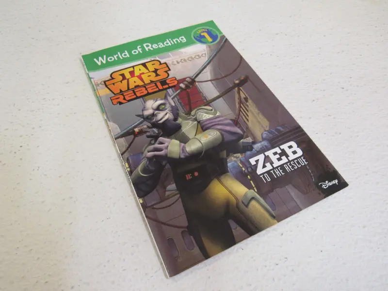 Lucaseum Press Star Wars Rebels: Zeb To The Rescue – Disney Children’S Paperback – Pre-Owned 1