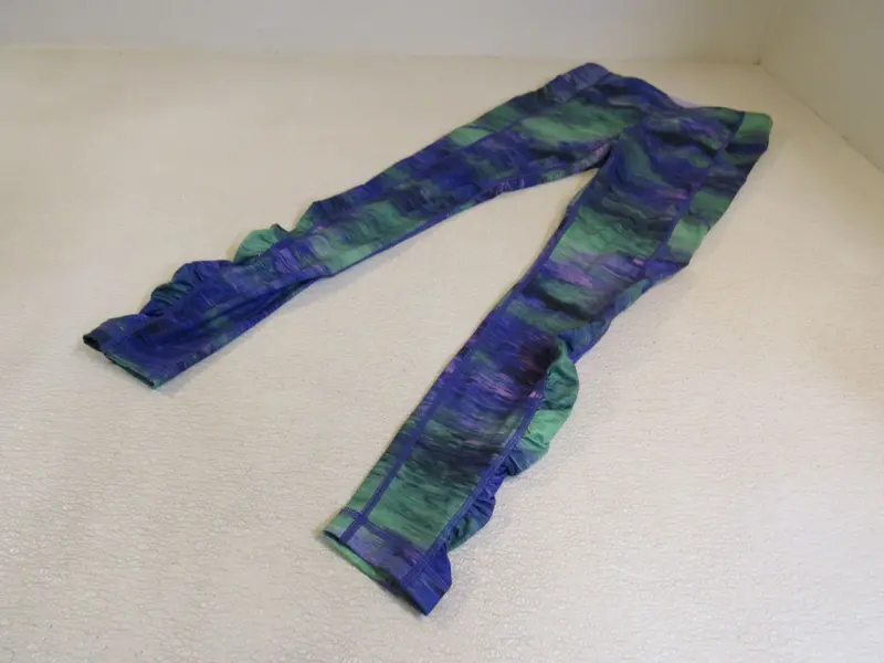 Lululemon Women'S Green & Purple Tailored Pants – Size 6, Casual Style, Pre-Owned 1