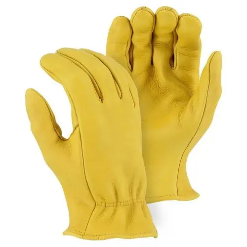Majestic 1549 Elkskin Work Gloves — Reinforced Driver’S Style 1