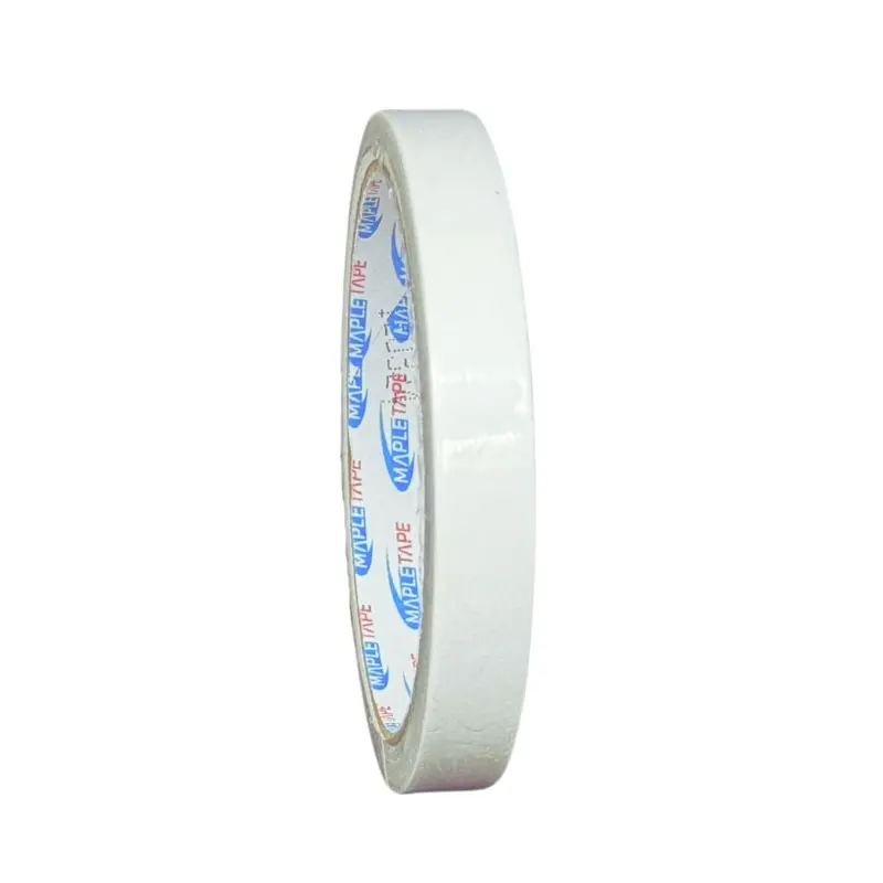 Maple Double-Sided Tissue Tape – 10 M Rolls In 12 Mm, 18 Mm & 24 Mm Widths 1