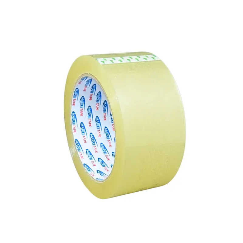Maple Opp Packaging Tape – 48 Mm × 80 M, Tan Or Clear, 6-Roll Bundle 1