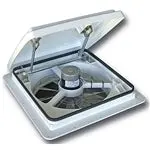 Maxx Air Standard 12V White Roof Vent For Rvs And Campers (Model 00-04000K) 1
