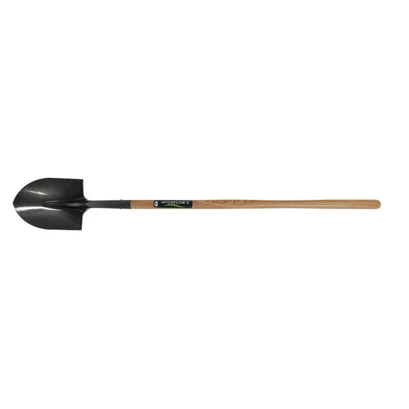 Mcgregor'S Round-Mouth Timber-Handle Shovel 1
