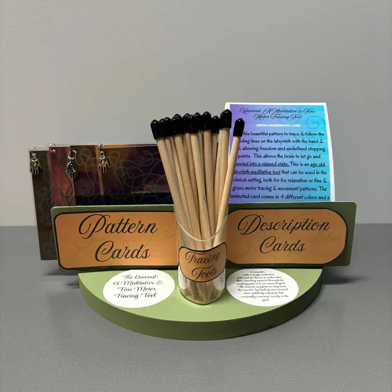 Meditative Hand Tracing Tool – Fine Motor Skill Development Aid 1