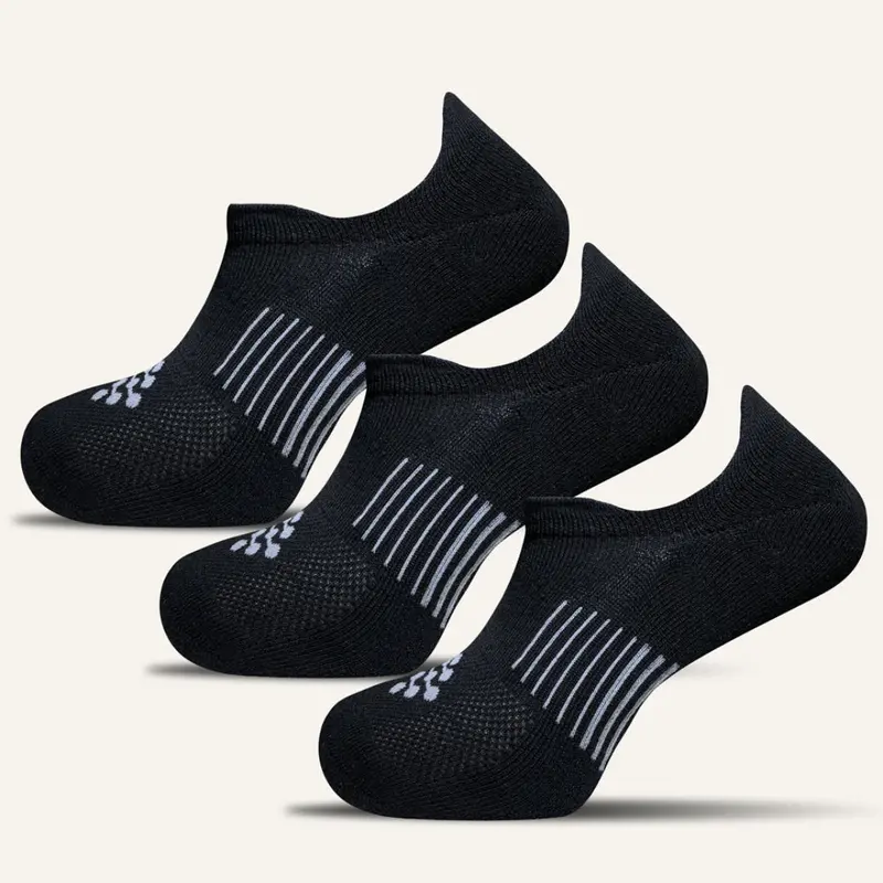 Men'S Elite No-Show Performance Socks With Dual Tabs (3 Pairs) 3