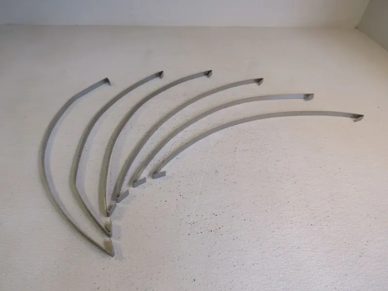 Metal Light Fixture Shade Springs – 24-Inch Length, Pack Of 6 1