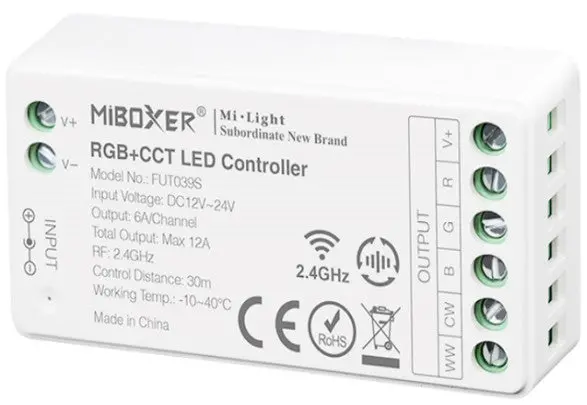 Miboxer 2.4Ghz Rgb + Cct Led Controller For Tunable White (Fut039S) 1