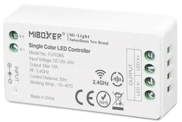 Miboxer 2.4Ghz Single-Color Led Controller – Monochrome Dimming (Fut036S) 1