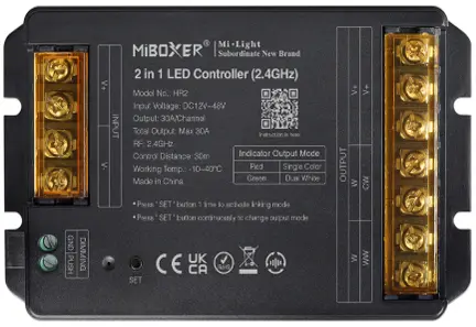Miboxer 2-Channel 2.4Ghz Led Controller – 30A Max Output (Hr2) 1