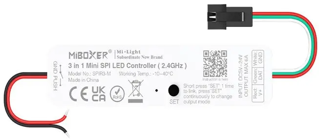 Miboxer Spir3-M 3-In-1 Mini Led Controller For Rgb/Rgbw/Cct – 2.4Ghz Wireless 1