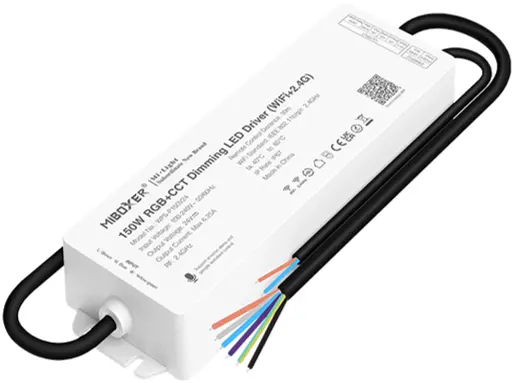 Miboxer Wp5-P150V24 150W Waterproof Rgb+Cct Led Driver – Wifi + 2.4Ghz, 24V 1