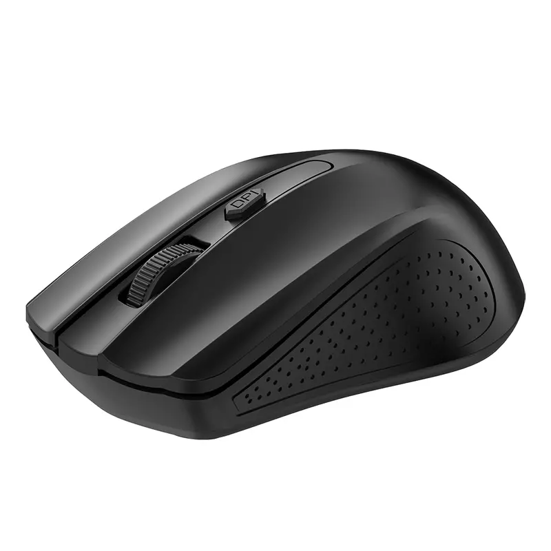 Mikuso Mos-Wo17 Compact 2.4Ghz Wireless Mouse – Sleek Black Housing 1