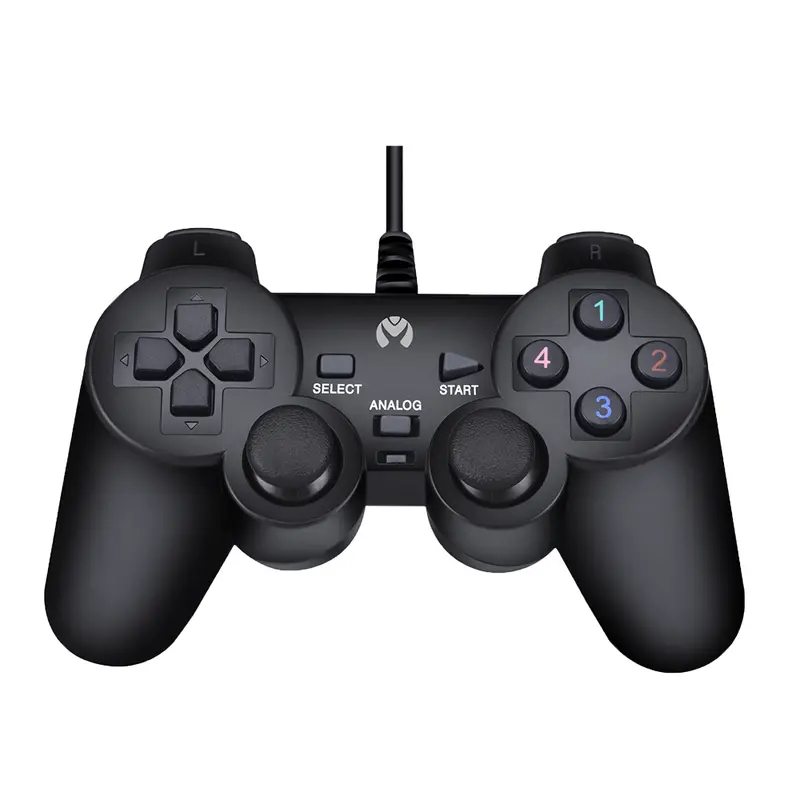 Mikuso Plug-And-Play Usb Gaming Controller – Black 1