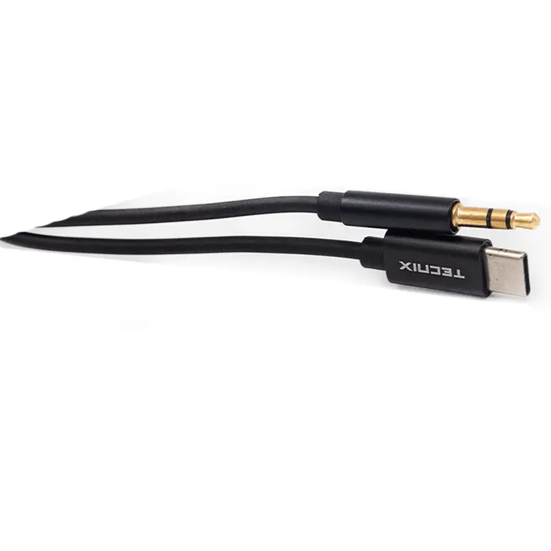 Mikuso Type-C To 3.5Mm Aux Cable – 1M Black 1