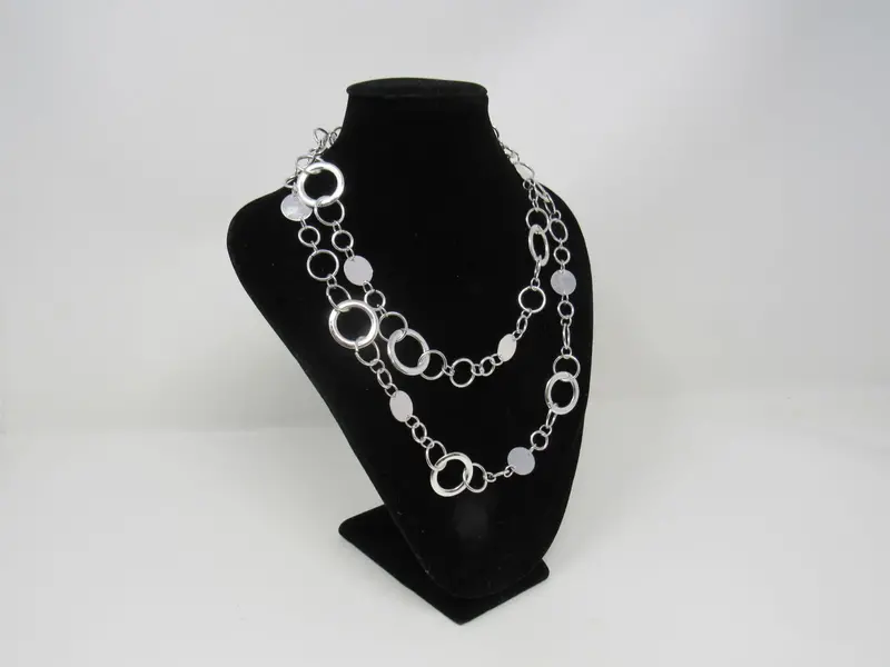 Minimalist Silver Chain Link Necklace – Designer Women'S Accessory 1