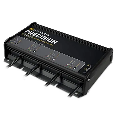 Minn Kota Mk 460Pc 4-Bank Onboard Battery Charger – 15 Amps Per Bank 1