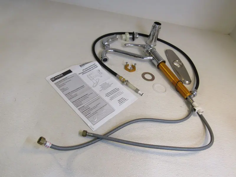 Moen Chrome High-Arc Kitchen Faucet With Pull-Down Sprayer – Pre-Owned 1