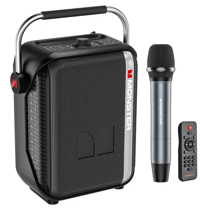 Monster M184Bk Traveler Mini Clip-On Bluetooth Speaker 1